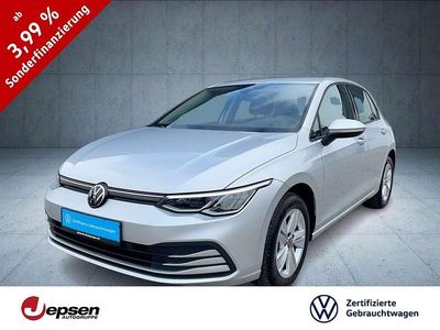 Gebraucht VW Golf VIII Life 131 PS (96 kW) 2022 Silber Limousine