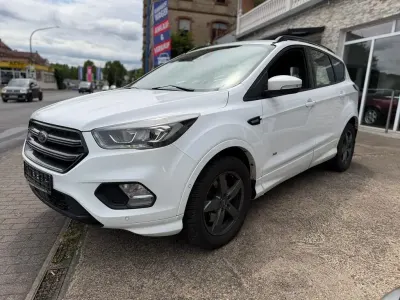 Gebraucht Ford Kuga ST-Line 179 PS (131 kW) 2018 Weiß SUV