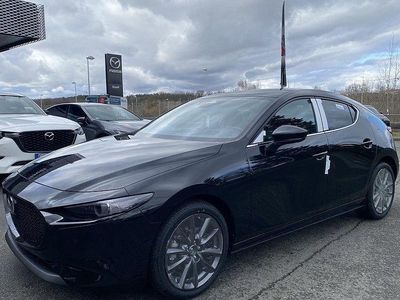 Neu Mazda 3 140 PS (102 kW) 2026 Jet black Limousine