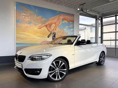 Gebraucht BMW 220 Sport Line 184 PS (135 kW) 2018 Alpinweiss iii Cabrio