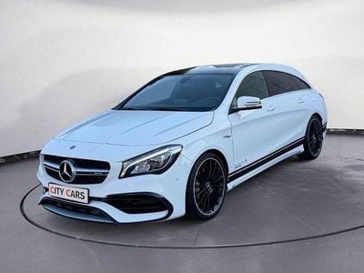 Gebraucht Mercedes CLA45 AMG Shooting Brake AMG 381 PS (280 kW) 2018 Weiß Kombi