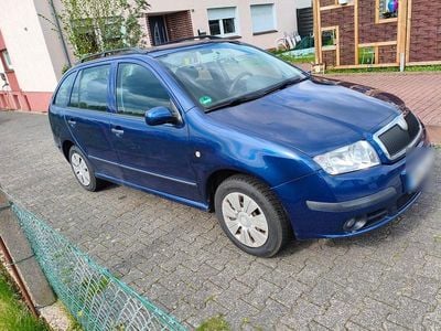 Gebraucht Skoda Fabia 80 PS (58 kW) 2006 Blau Kombi