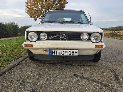 Gebraucht VW Golf Cabriolet 95 PS (69 kW) 1987 Weiß Cabrio