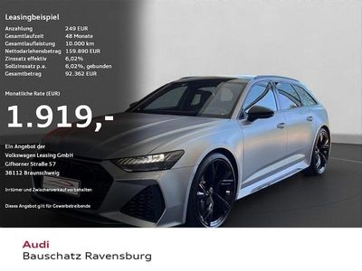 Silber Neu 2025 Audi RS6 Ambiente Kombi | 159.890 €