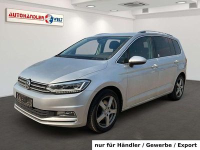 Gebraucht VW Touran Highline 150 PS (110 kW) 2017 Silber Van / Kleinbus