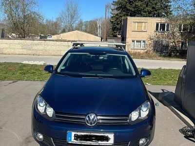 Usata VW Golf VI Exclusive 160 CV (117 kW) 2010 Blu Utilitaria