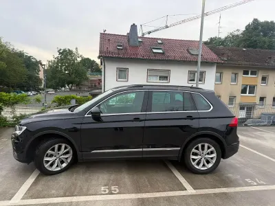 Gebraucht VW Tiguan Comfortline 150 PS (110 kW) 2017 Schwarz SUV