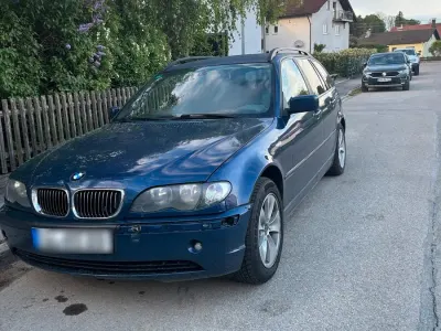Gebraucht BMW 318 2003 Blau Kombi