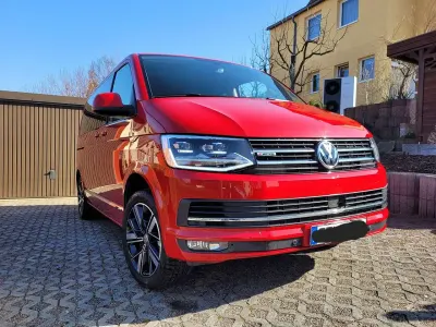 Gebraucht VW Multivan Generation Six 199 PS (146 kW) 2019 Rot Van / Kleinbus