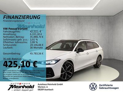 Oryxweiß perlmutteffekt/grenadillschwarz metallic Gebraucht 2024 VW Passat R-line Kombi | 39.950 € (Guter Preis)