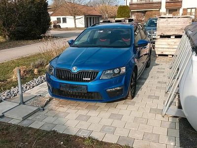 Gebraucht Skoda Octavia RS 184 PS (135 kW) 2014 Blau Kleinwagen