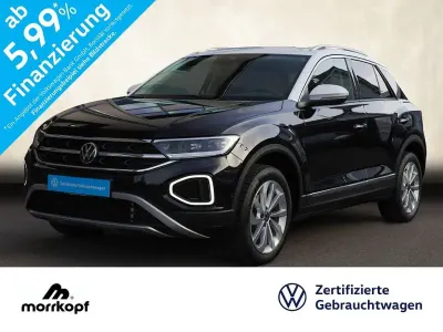 Gebraucht VW T-Roc Style 150 PS (110 kW) 2024 Deep black perleffekt (schwarz), perleffekt SUV