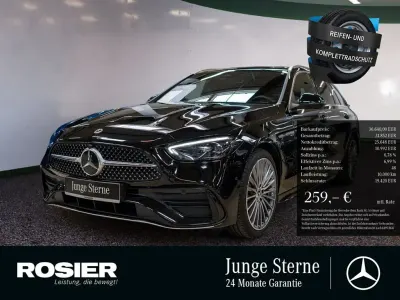 Gebraucht Mercedes C200 Advanced Plus 163 PS (119 kW) 2024 Schwarz / obsidianschwarz Kombi