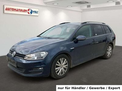 Gebraucht VW Golf VII Trendline 110 PS (80 kW) 2015 Blau Kombi