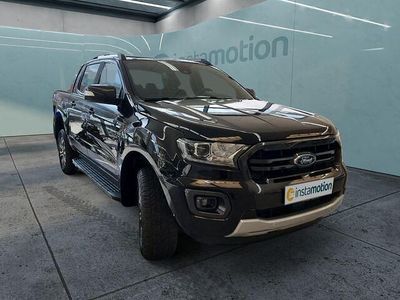 Schwarz Gebraucht 2022 Ford Ranger Wildtrack Abholung | 44.930 € (Teuer)