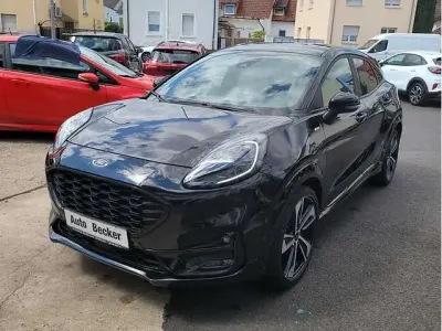 Gebraucht Ford Puma ST-Line X 125 PS (91 kW) 2021 Obsidianschwarz metallic SUV