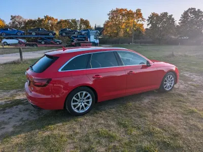 Brugt Audi A4 Sport 190 HK (139 kW) 2018 Rød Stationcar