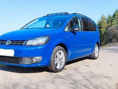 Brugt VW Touran Highline 105 HK (77 kW) 2012 Blå MPV