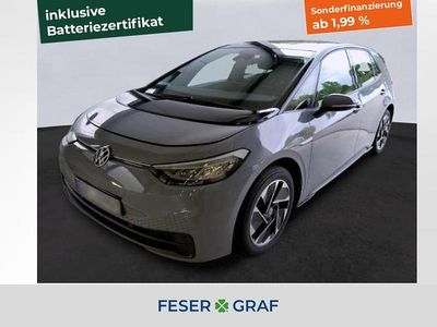 Gebraucht VW ID.3 Pure 110 kW (150 PS) 2022 Mondsteingrau schwarz Kleinwagen
