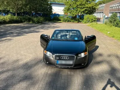 Gebraucht Audi A4 Cabriolet 163 PS (119 kW) 2007 Schwarz Cabrio