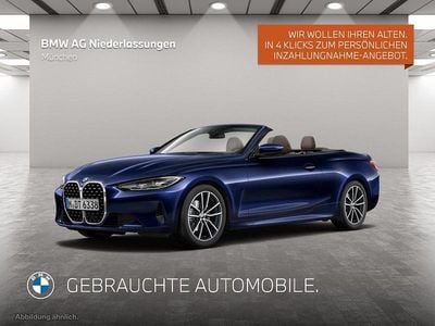 Gebraucht BMW 420 Sport Line 184 PS (135 kW) 2024 Blau Cabrio