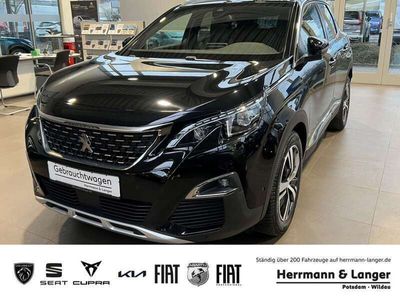 gebraucht Peugeot 3008 165 PS GT Line LED SHZ NAVI Allwetter