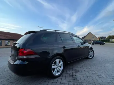 Gebraucht VW Golf VI 105 PS (77 kW) 2012 Schwarz Kombi