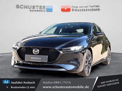Gebraucht Mazda 3 Selection 186 PS (136 kW) 2023 Jet black (metallic) Limousine