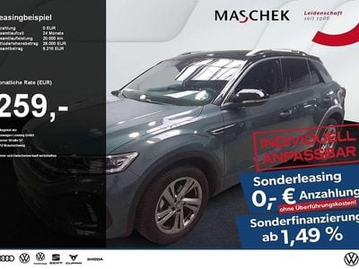 Gebraucht VW T-Roc R-line 150 PS (110 kW) 2025 Indiumgrau metallic schwarz SUV