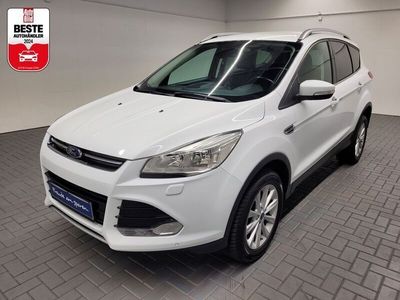 Weiß (frostweiß) Gebraucht 2014 Ford Kuga Titanium SUV | 10.980 € (Teuer)