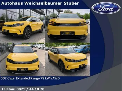 Używany Ford Capri Extended Range 250 kW (340 KM) 2025 Żółty SUV