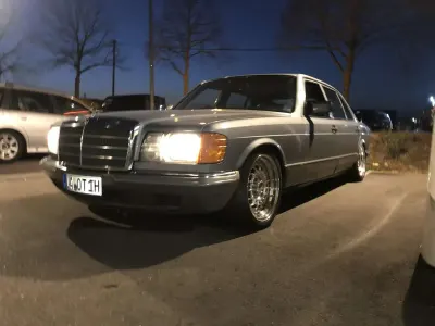 Gebraucht Mercedes S500 231 PS (169 kW) 1983 Silber Limousine