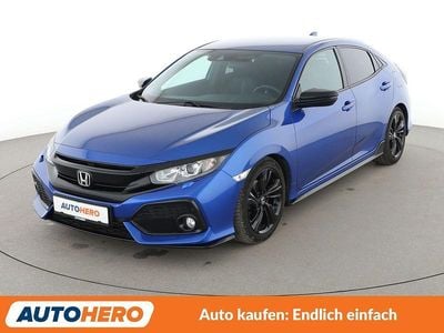 Second-hand Honda Civic Dynamic 126 CP (92 kW) 2019 Albastru Berlinǎ