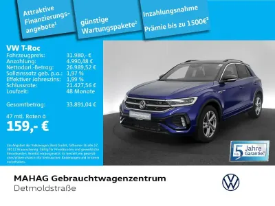 Używany VW T-Roc Cabriolet R-line 150 KM (110 kW) 2025 Niebieski SUV