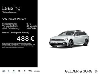 Gebraucht VW Passat R-line 200 PS (147 kW) 2023 Gletscherweiß metallic Kombi
