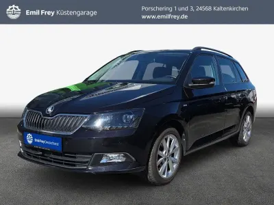 Gebraucht Skoda Fabia Ambition 110 PS (80 kW) 2018 Blackmagic perleffekt Kombi