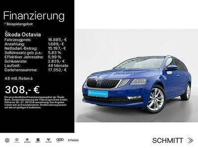 Gebraucht Skoda Octavia Ambition 116 PS (85 kW) 2018 Blau Kombi
