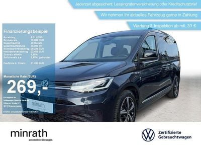 Gebraucht VW Caddy Maxi Style 122 PS (89 kW) 2022 Blau Van / Kleinbus