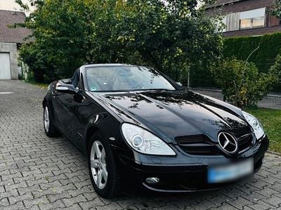Usata Mercedes SLK200 163 CV (119 kW) 2005 Nero Cabrio