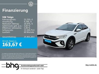 Brugt VW Taigo R-line 110 HK (80 kW) 2022 Hvid SUV