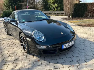Usata Porsche 911 Carrera 4S Cabriolet 355 CV (261 kW) 2008 Nero Cabrio