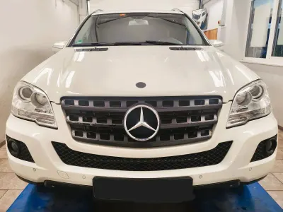 Brugt Mercedes ML320 224 HK (164 kW) 2008 Hvid SUV
