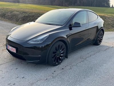 Gebraucht Tesla Model Y Performance 392 kW (534 PS) 2022 Schwarz SUV