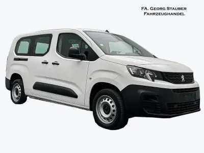 Gebraucht Peugeot Partner 102 PS (75 kW) 2021 Weiß Van / Kleinbus