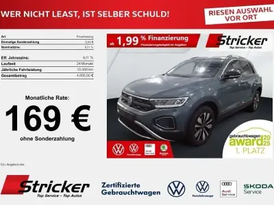 Gebraucht VW T-Roc Goal 116 PS (85 kW) 2025 Blau SUV