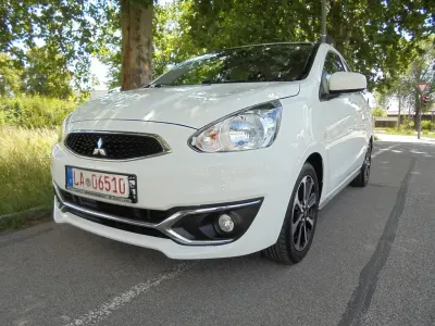 Gebraucht Mitsubishi Space Star Edition 71 PS (52 kW) 2018 Weiß Kleinwagen