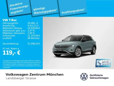 Gebraucht VW T-Roc Cabriolet Style 150 PS (110 kW) 2025 Blau SUV
