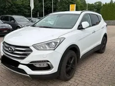 Gebraucht Hyundai Santa Fe Premium 200 PS (147 kW) 2017 Weiß SUV