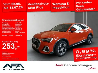 Gebraucht Audi Q3 Sportback S-Line 150 PS (110 kW) 2025 Orange SUV
