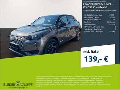 DS Automobiles DS3 Crossback E-Tense